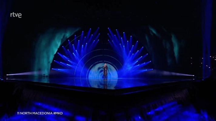  - Macedonia del Norte: Andrea canta "Circles"