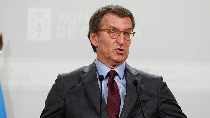  - Feijóo: "Es el médico el que tiene que dar la baja"