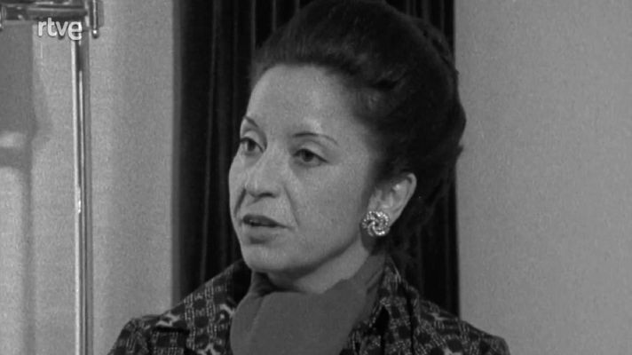 Personajes en el Archivo de RTVE - Telerevista - Entrevista a Teresa Berganza (1975)