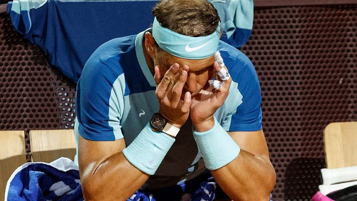 Telediario 1 - Nadal: "Juego para ser feliz, pero el dolor te quita la felicidad"