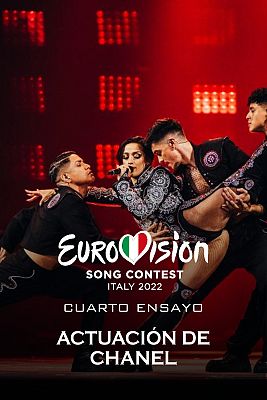 Eurovisión - Vídeo de la actuación de Chanel antes de la final