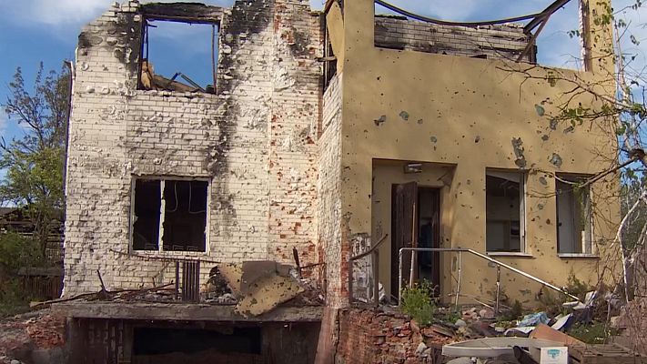 Telediario 2 - El Ejército ucraniano recupera terreno en Járkov