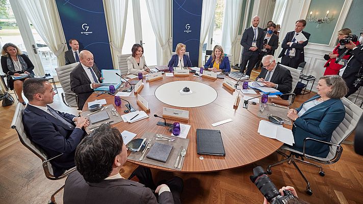 Telediario Fin de Semana - Los países del G7 ratifican su apoyo militar a Ucrania