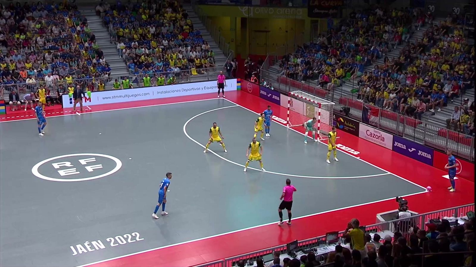 Fútbol Sala - Copa del Rey. 2ª semifinal: Viña Albali Valdepeñas - Jaén Paraíso interior FS  - ver ahora