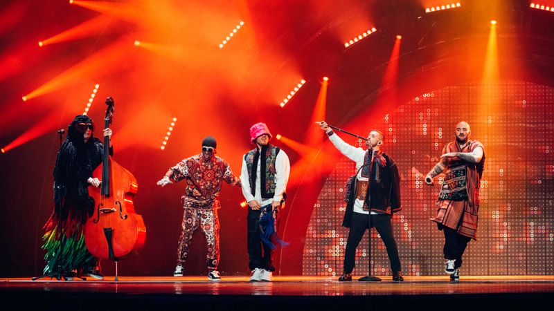 Eurovisin 2022 - Actuacin de Ucrania como ganadora de Eurovisin