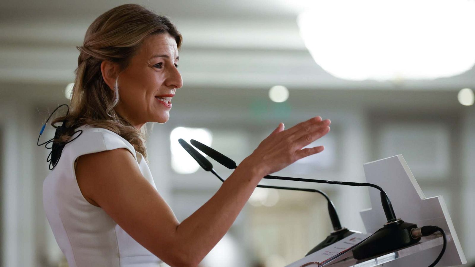 Yolanda Díaz, sobre la renovación del CGPJ: "Estamos ante el mismo PP de siempre el del no y la destrucción" - Informativo 24h | Ver