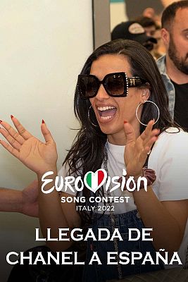 Eurovisión - Llegada de Chanel a España