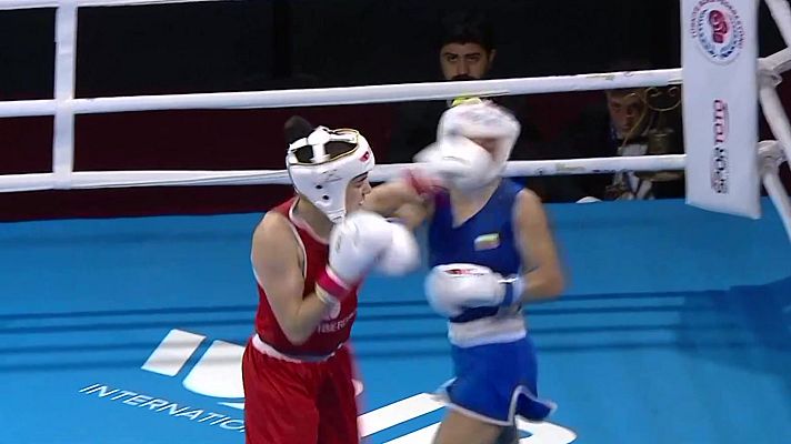 Boxeo - Campeonato del Mundo Femenino.  50kg Laura Fuertes