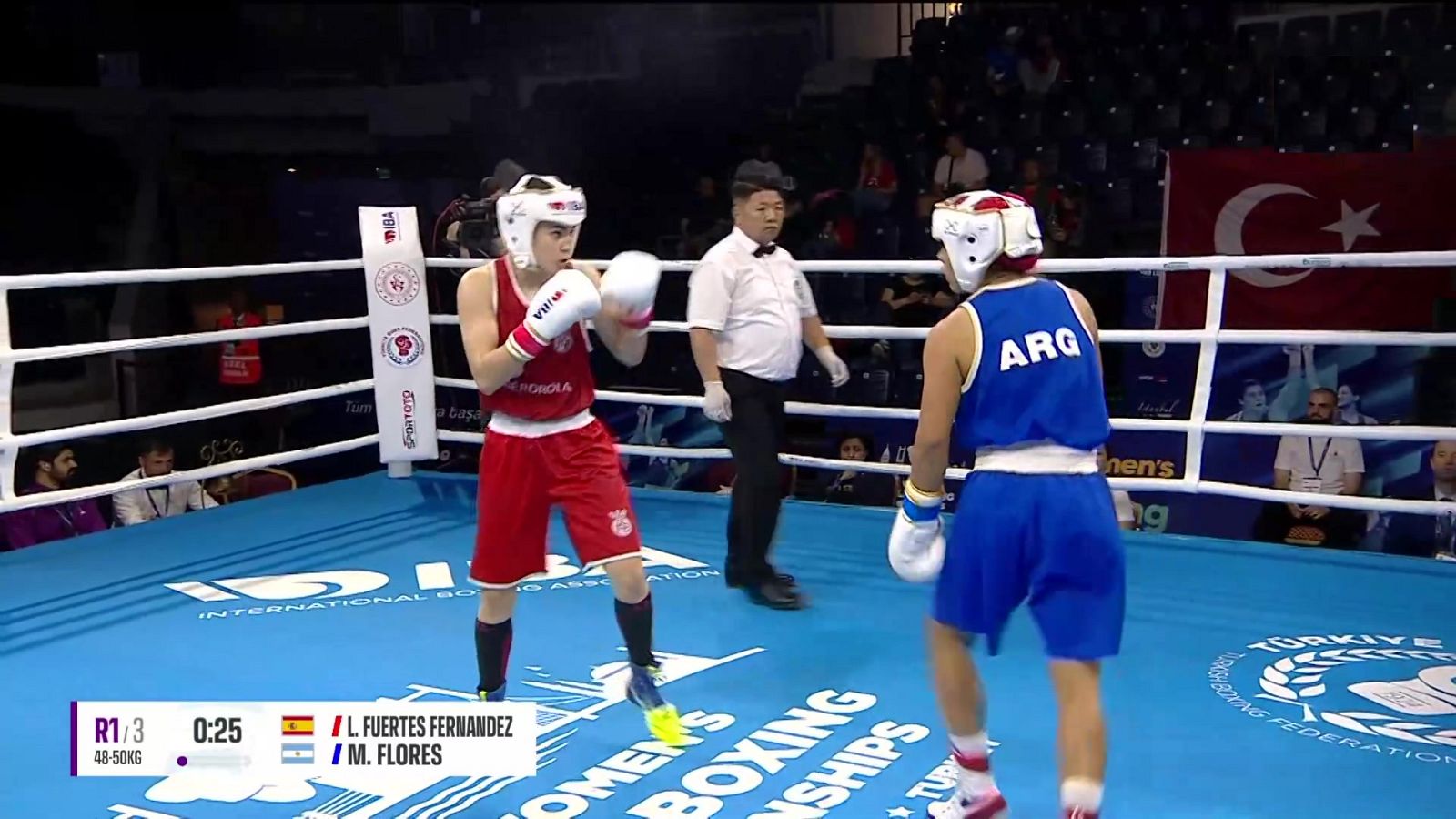 Boxeo - Campeonato del Mundo Femenino. 1/4 Final - 50kg Laura Fuertes - ver ahora