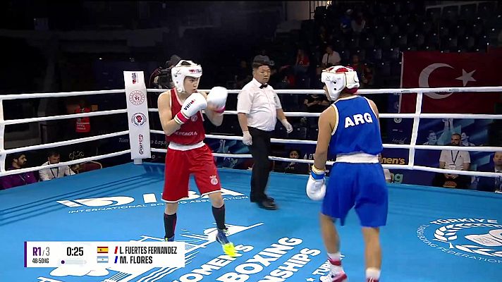 Boxeo - Cto. del Mundo Femenino. 1/4 Final - 50kg Laura Fuertes