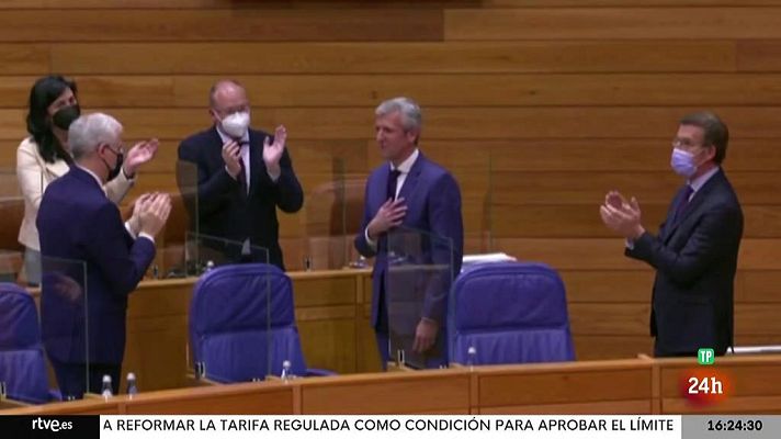 Parlamento - Rueda, presidente de Galicia