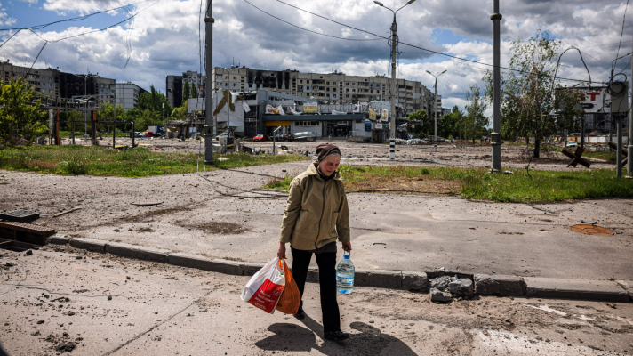 Telediario 1 - El rastro de los combates en Járkov tras su liberación