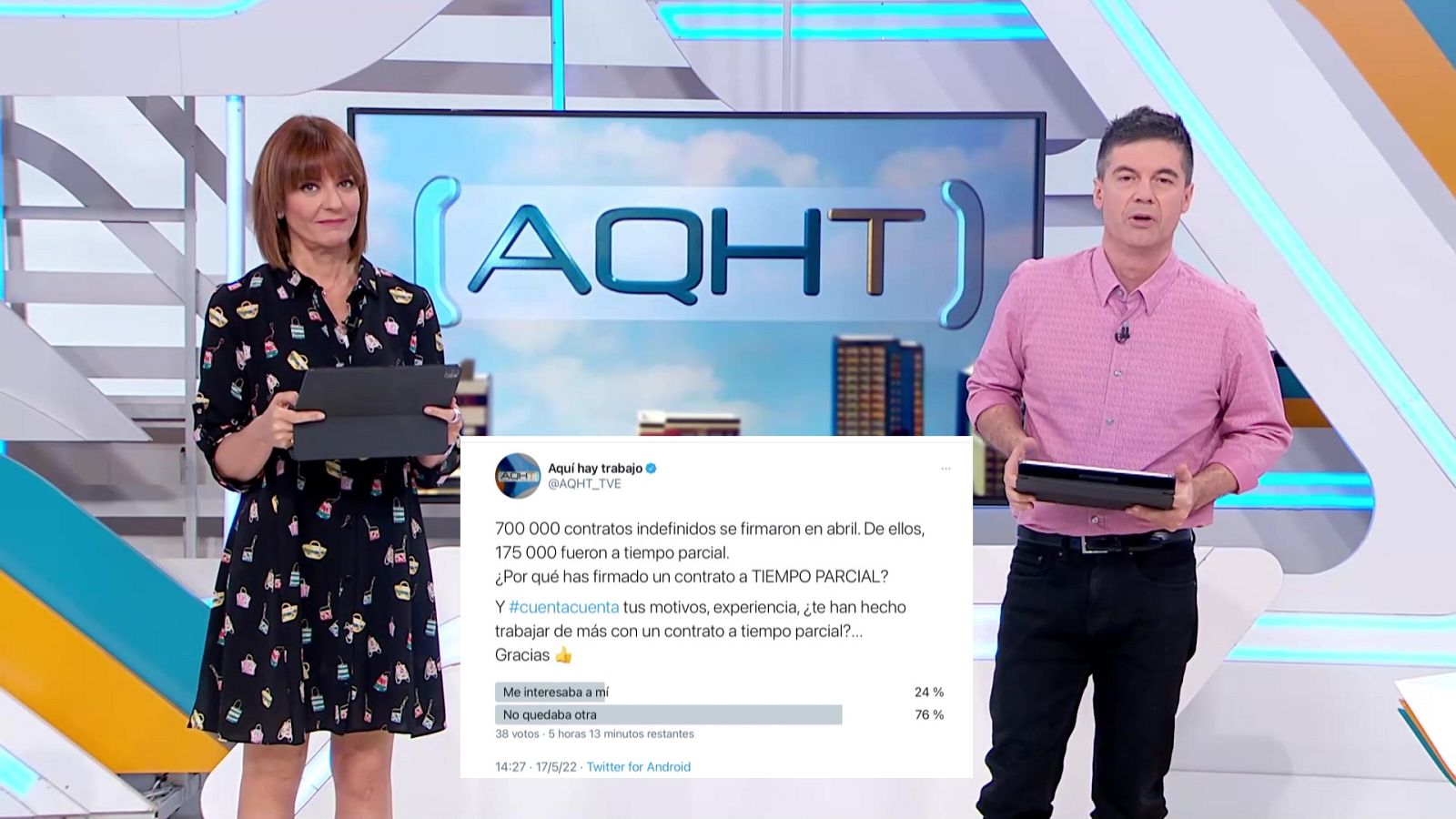 Aquí hay trabajo - 18/05/22 - ver ahora