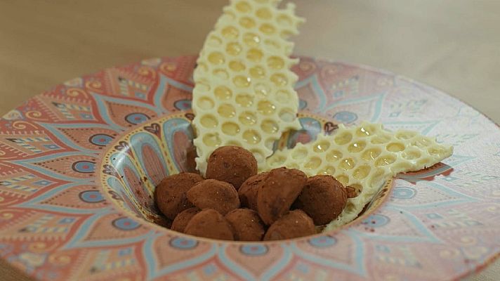 Menudos Torres - Receta de trufas de chocolate y miel