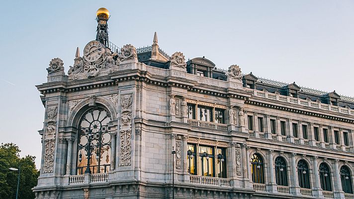 Telediario 1 - El Banco de España bajará su previsión del PIB