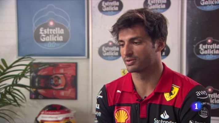 Telediario 1 - Carlos Sainz, ilusionado con su primera victoria en Montmeló