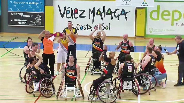 Baloncesto en silla de ruedas - Liga BSR División de honor. Resumen jornada 22