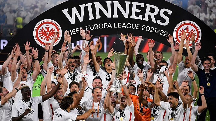 Telediario Matinal - El Eintracht de Fráncfort gana la Europa League en los penaltis