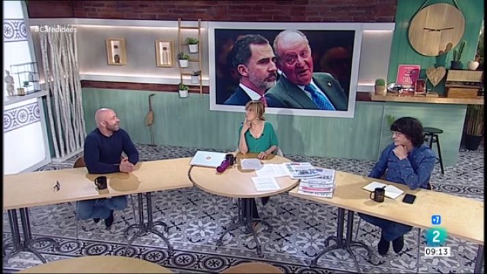 Cafè d'idees - Gabriel Rufián, Ada Colau i el rei emèrit a Sanxenxo