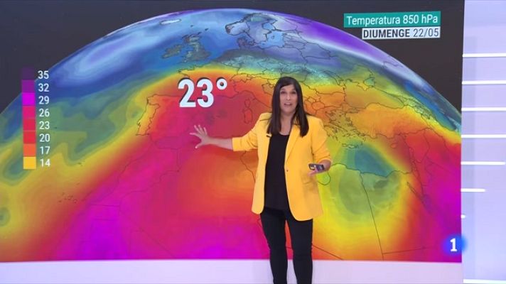 El temps - Cap de setmana de calor excepcional