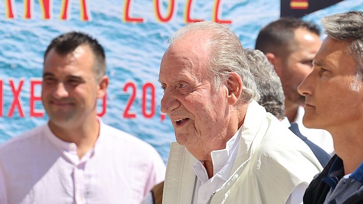 Telediario 1 - Varios partidos piden explicaciones a Juan Carlos I mientras PP y Vox muestran su apoyo al emérito