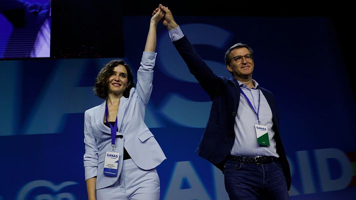 Telediario Fin de Semana - Feijóo ofrece "libertad" a Ayuso y ambos dan por cerrada la crisis en el PP