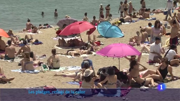 L'Informatiu - Platges amb ocupació alta en plena primavera