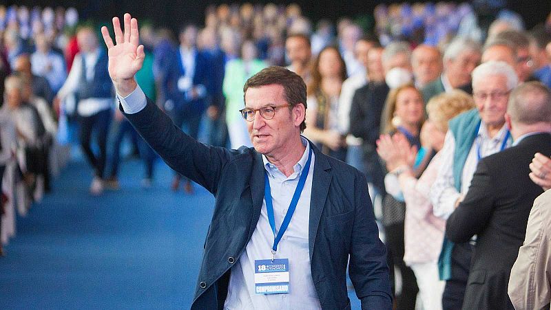 Feijóo cede el testigo a Rueda en el PP de Galicia