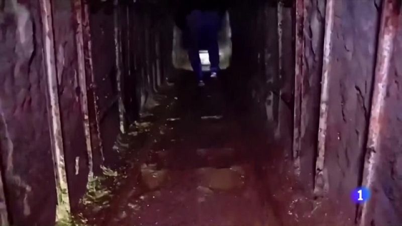 'Narcotúneles' en la frontera México-EE.UU.