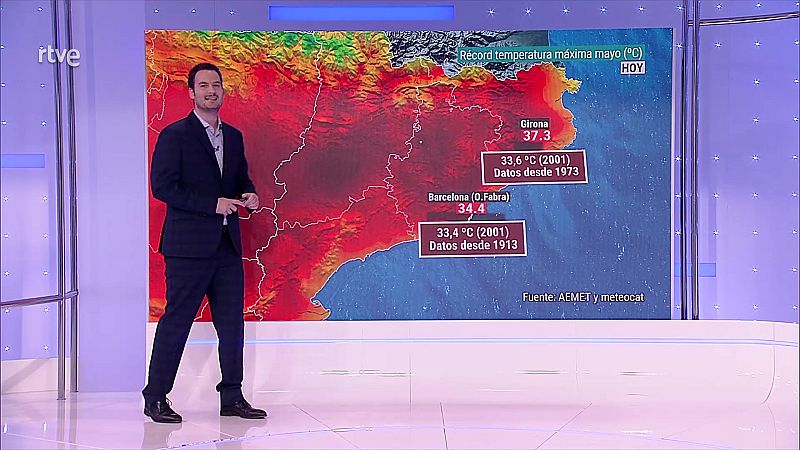 Notable descenso de las temperaturas diurnas en la mitad oeste peninsular - ver ahora