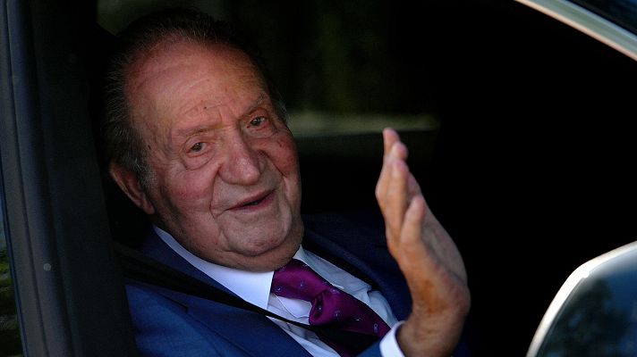 Informativo 24h - Juan Carlos I vuelve a La Zarzuela para ver a Felipe VI y la familia