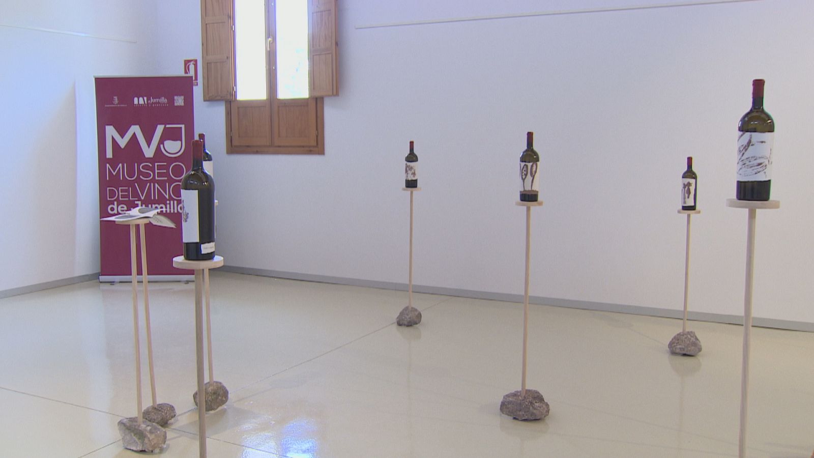 El museo se divide en tres grandes áreas en torno al vino: La historia, la economía y la DO Jumilla