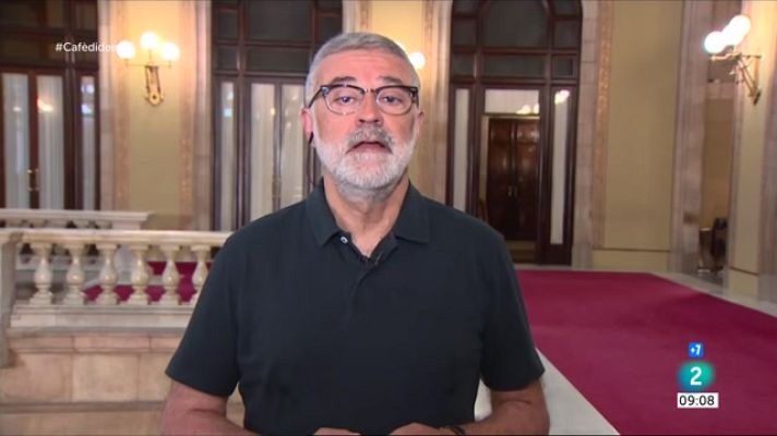 Cafè d'idees - Carles Riera: "L'acord acaba amb la immersió lingüística"