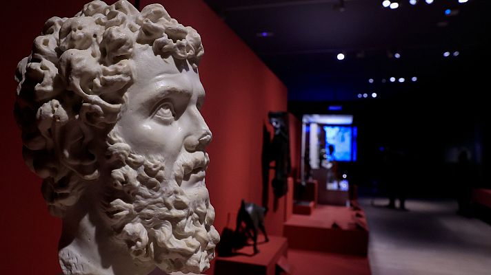 Telediario 2 - "Las columnas de Hércules": el Museo Arqueológico recupera en su nueva exposición el intenso diálogo cultural entre España y Marruecos