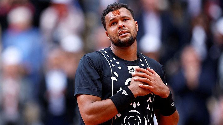 Telediario Matinal - Tsonga anuncia su retirada tras caer en primera ronda en Roland Garros