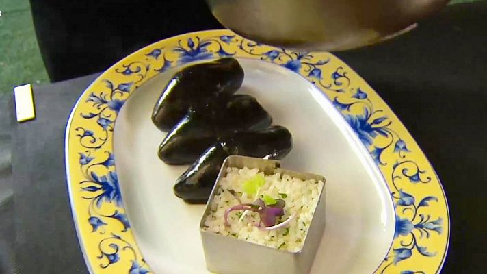 España Directo - Receta de chipirones rellenos en su tinta