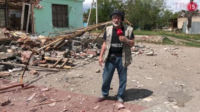 Kramatorsk se queda sin luz por un bombardeo