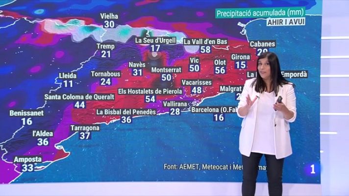 El temps - Una ploguda i una refrescada molt bones