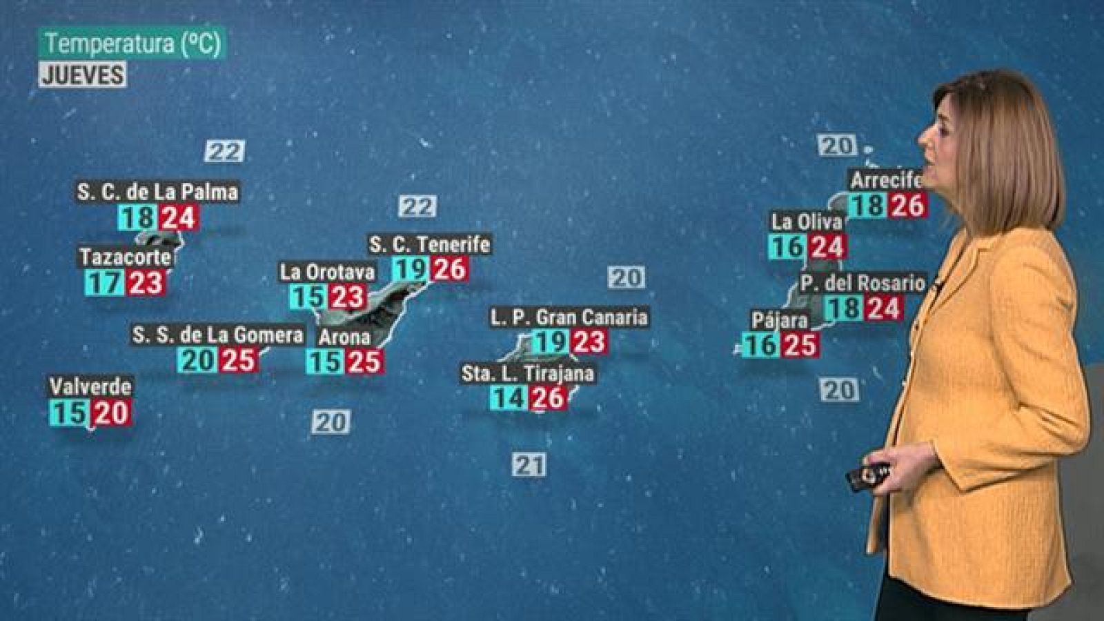El tiempo en Canarias - 25/05/2022