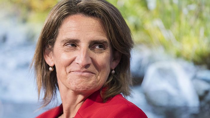 Telediario 2 - Ribera desmiente las palabras del presidente de Iberdrola: "No he visto que en ningún momento hayan declarado pérdidas"