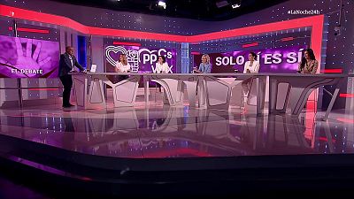 Debate  sobre la ley del "solo sí es sí"