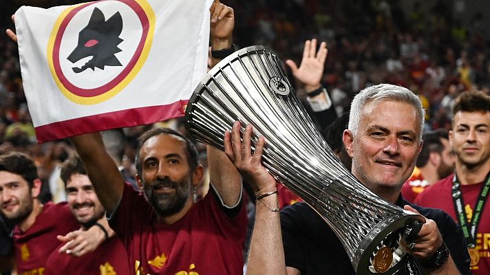 Telediario Matinal - La Roma de Mourinho levanta la primera Conference League