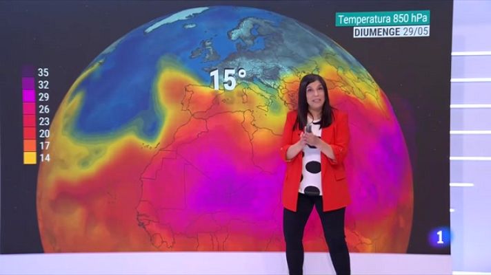 El temps - Tornen el sol i la calor