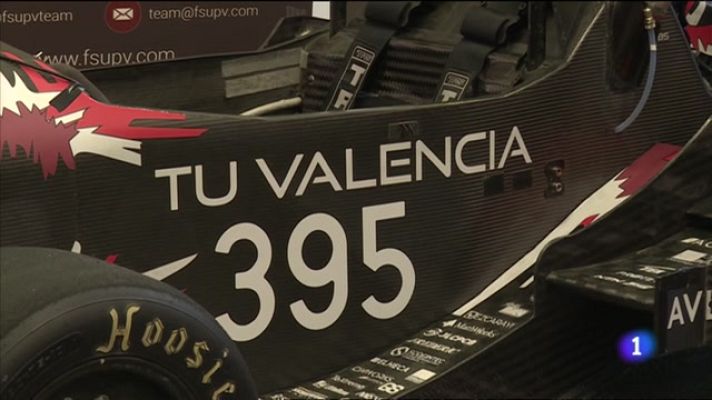 L'informatiu - Comunitat Valenciana - Un cotxe de competició creat amb una impressora 3D
