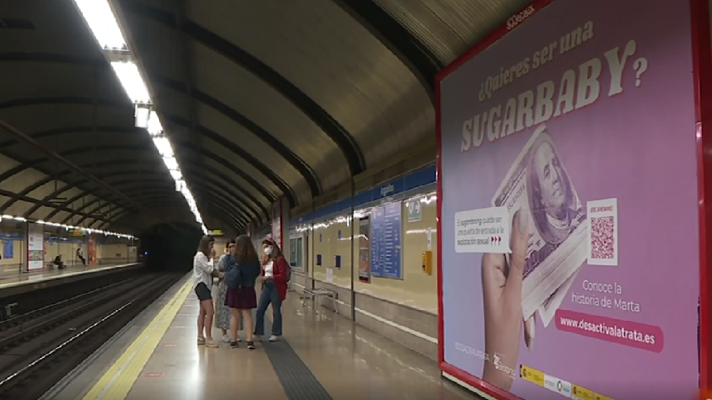 RTVE Igualdad - Una campaña denuncia el mercado del 'Sugardating', dirigido a chicas jóvenes con pocos recursos