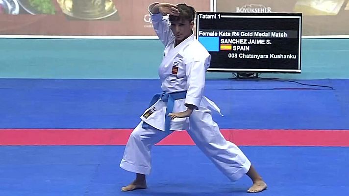 Kárate - Sandra Sánchez, campeona de Europa; Damián Quintero, subcampeón