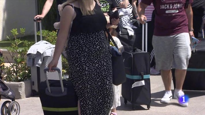 Telediario Fin de Semana - En Palma cada vez hay más movimiento de turistas