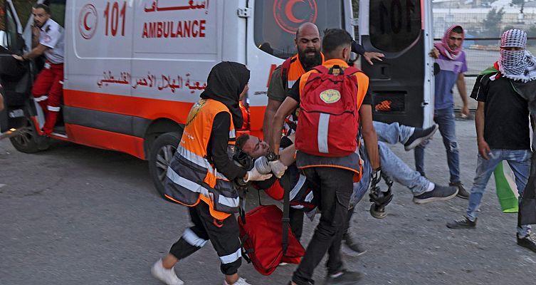 Telediario Fin de Semana - Decenas de heridos y detenidos durante la polémica marcha por el Día de Jerusalén