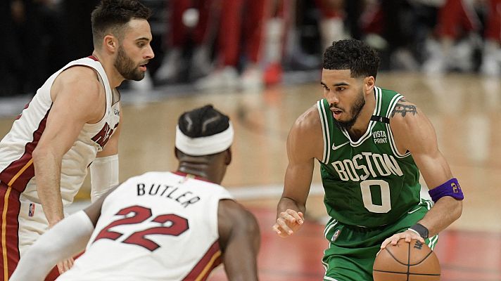 Telediario Matinal - Los Boston Celtics ganan a Miami y pelearán por el anillo contra los Warriors