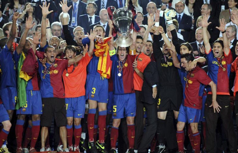 El Barça de las seis Copas